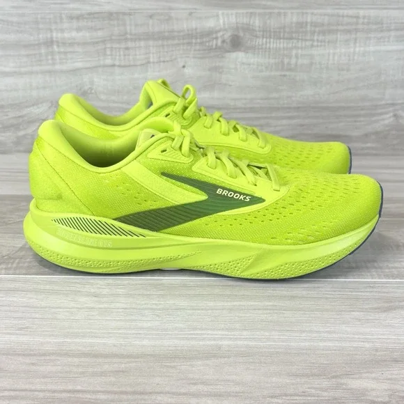 Brooks Adrenaline GTS 24 Men's size 13 Running Shoe Acid Lime Green Sneaker - Picture 3 of 10